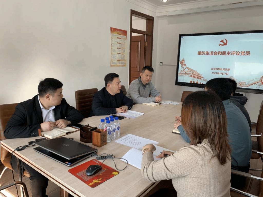 王春雨同志代表党支部委员会向党员大会